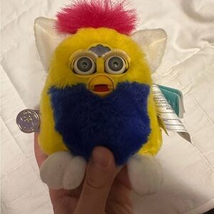 Primary Furby baby! With tags and Working!